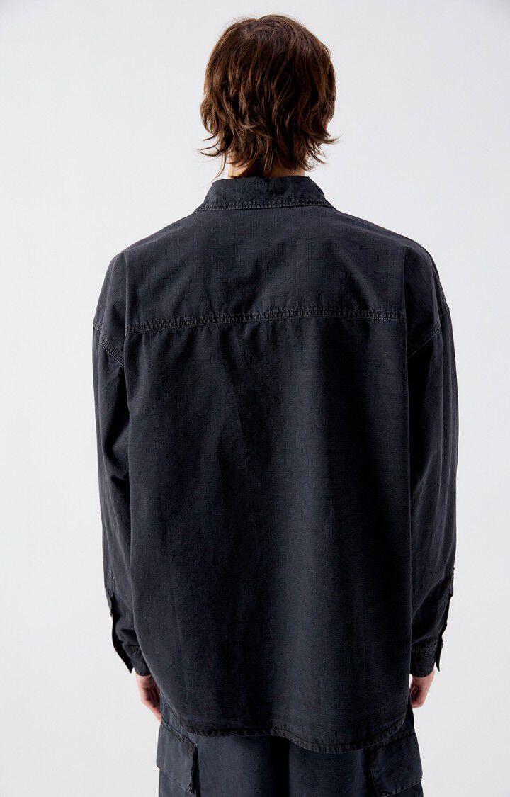 American Vintage Tysco Shirt Oversized Hemd Herren Anthrazit 